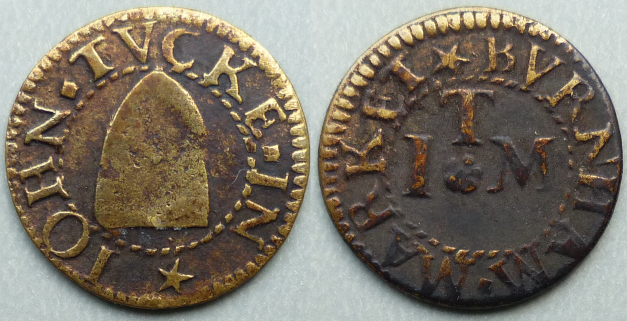 Burnham Market, John Tucke farthing token